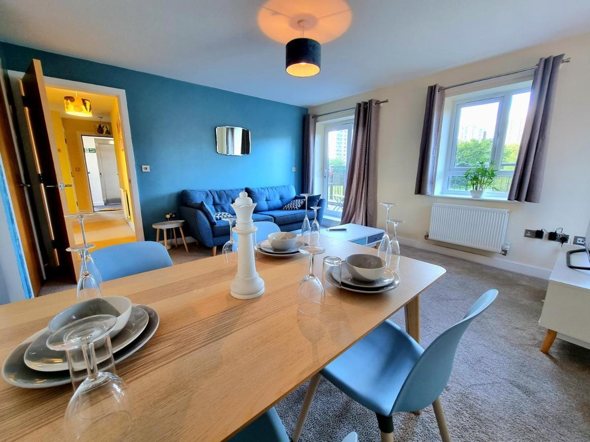 Luxury 2-Bedroom Service Apartment With Balcony Mánchester Exterior foto